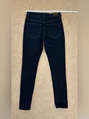 Express 8R Skinny High-Rise Dark Blue Women's Jeans